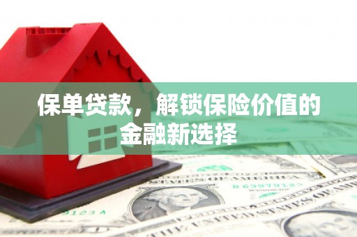 宁化保单贷款，解锁保险价值的金融新选择