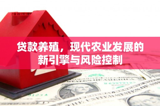 宁化贷款养殖，现代农业发展的新引擎与风险控制