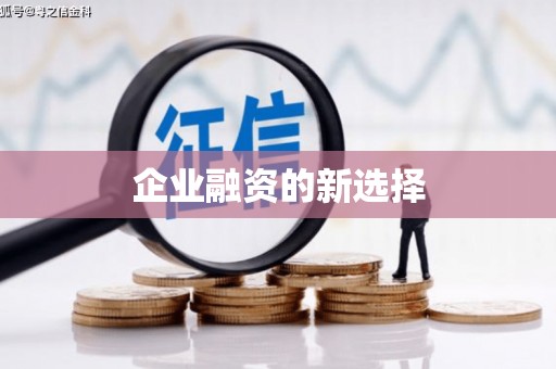 宁化企业融资的新选择