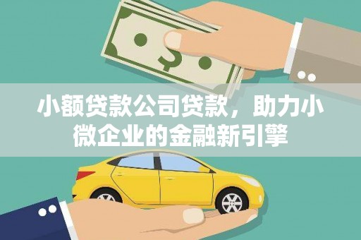 宁化小额贷款公司贷款，助力小微企业的金融新引擎