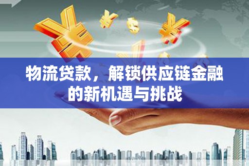 宁化物流贷款，解锁供应链金融的新机遇与挑战