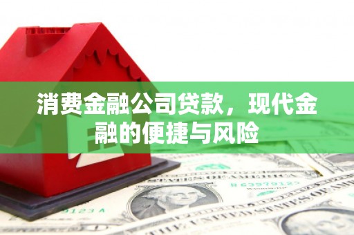 宁化消费金融公司贷款，现代金融的便捷与风险