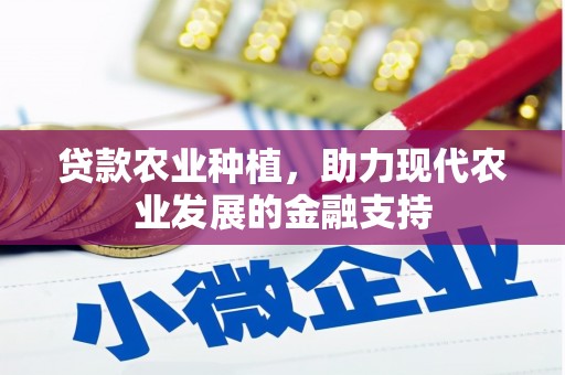 宁化贷款农业种植，助力现代农业发展的金融支持